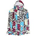 Grenade Men's White Sketchnicolor D Snowboard Jacket