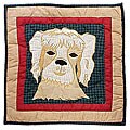 'Fido' 16x16 Pillow Covers and Fillers (Set of 2)