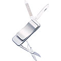 fun money jar bank truths Stainless Steel Money Clip with Knife Tool