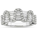 14k White Gold 1 1/2ct TDW Diamond Ring (G-H, SI1-SI2) (Size 7)