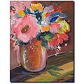 Sheila Golden 'Copper Bowl' Gallery-wrapped Canvas Art