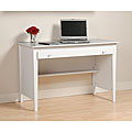 Winslow White Contemporary Computer Desk