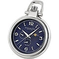 Stuhrling Original Men's Sonarch Star Blue Pocket Watch