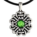 Pewter Awen Celtic Necklace