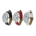 Geneva Platinum Women's Oval Face Watch