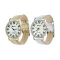 Geneva Platinum Women's Round Face Watch