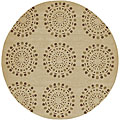 Hand-tufted Vente New Zealand Wool Rug (8' Round)