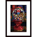 Free supportive tips on Gumball Prize Vending TR Colletta 'Gumball Machine IV' Wood Framed Art Print