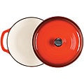 Lodge Red Enamel 6-quart Cast Iron Dutch Oven