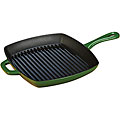 Discover here some reviews on Roll Grill Lodge Green Enamel 10-inch Square Grill Pan