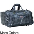 CalPak Hollywood Plaid 22 Inch Carry On Duffel Bag