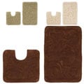 Celebration 2-piece Large Scroll Bath Rug Set