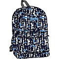 J World 'Ivy' Blue Touches 17-inch School Backpack
