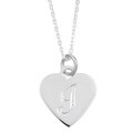 Sterling Essentials Sterling Silver Initial 'I' Necklace