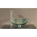 Tempered Glass Clear Vessel Sink