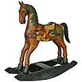 Handmade Arabian Dream Decorative Rocking Horse (Thailand)
