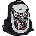 J World 'Jacque' Bio-Health Panel Red Touches Backpack