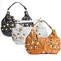 Isabella Fiore Star-studded Angie Hobo Bag