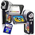 SVP HDDV2200 5MP 2-inch LCD Silver Digital Camcorder w/8GB SD