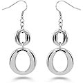 Stainless Steel Double 'O' Dangle Earrings