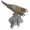 White Computer 6-foot Power Cord