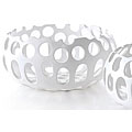 Opa 6.5-inch White Mesh Accent Bowl