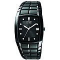 Citizen Men's Eco-drive Black Ion-plated Watch