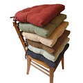 Micro Fiber Reversible Chair Pads (Set of 4)