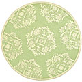 Hand-hooked Motifa Wool Rug (5'3 x 8'3)