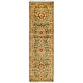 Oushak Hand-knotted Legacy Birj Wool Rug (3' x 10')