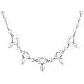 Sterling Silver Freshwater Pearl Necklace (5-9 mm)