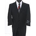 Ferrecci Boys' Solid Black 2-button Suit