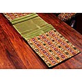 Monsoon Borders Poly Silk Table Runner (India)