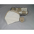 Set of 4 Placemats Napkin and Napkin rings Gift Basket (India)