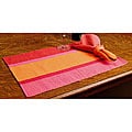 Set of 4 Pink/ Orange Tray Gift Set (India)