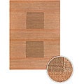 Hand-woven Rio Orange Rug (5' x 7'6)