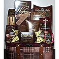 Chocolate Trunk Food Gift Basket