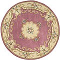 Hand-tufted FHSN Wool Rug (7' Round)