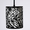 Metal Leaf Pendant Light