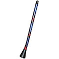 Set of 4 Tie-dye Didgeridoo Large Horn with Bag (Indonesia)