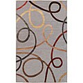 Set of 2 Current Grey Rugs (1'11 x 3'3)