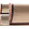 Handmade Alexa Eco Natural Fiber Cotton Border Jute Rug (5' x 8')