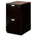 Mayline Mira Wood Veneer File/ File Pedestal for Credenza/ Return