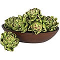 Decorative 5-inch Artichokes (Set of 6)