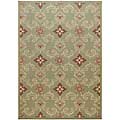 Cafe Collection Geometric Indoor/Outdoor Rug (3'6 x 5'6)