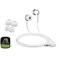 Fuji Labs White Acoustic Sealing Silicon Earbuds (Pack of 2)