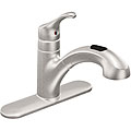Free inviting guideline for Cartridge Seeburg Moen One-handle Stainless Low Arc Pull-out Kitchen Faucet