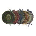 Jefferson Braided Reversible Chair Pads (Set of 4)