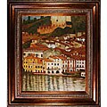 Gustav Klimt 'Malcesine on Lake Garda' Framed Art