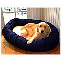 Majestic Pet Bagel-style Blue 24-inch Dog Bed